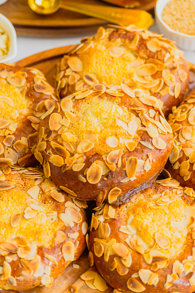 Krachel brioche à la crème d'amandes