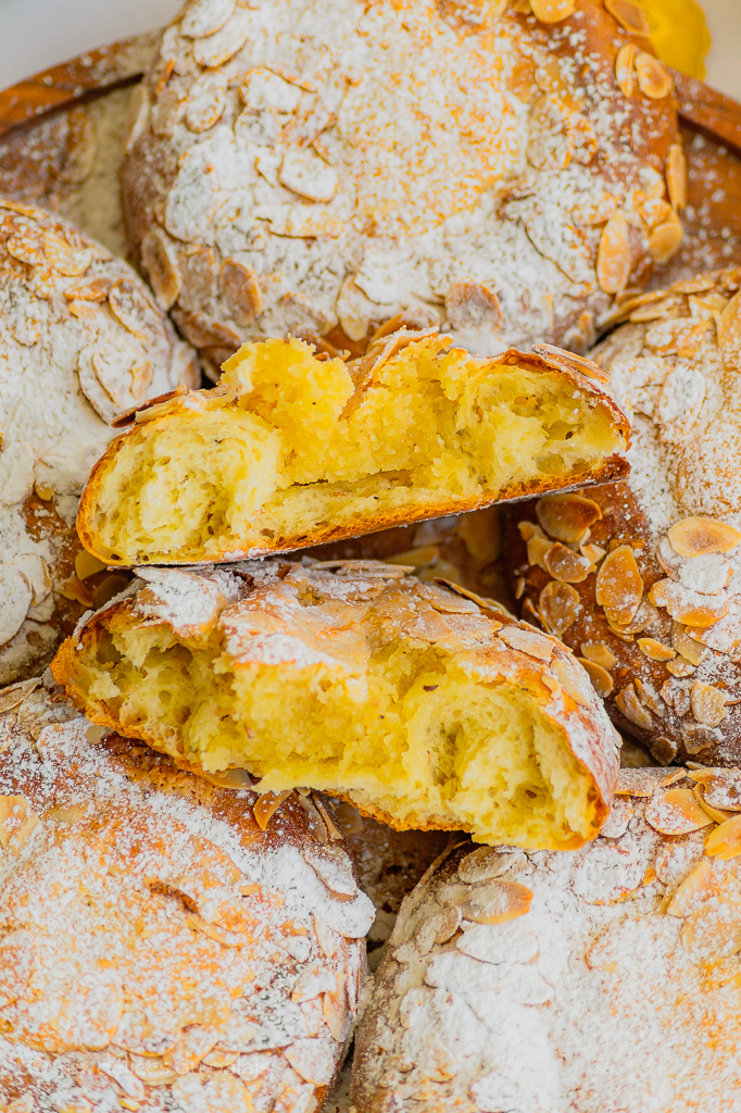 krachel brioche marocaine à la semoule anis et fleur d'oranger 