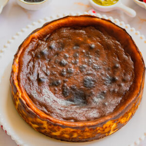 Cheesecake basque ultra crémeux