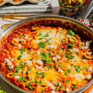 Chakchouka marocaine aux œufs