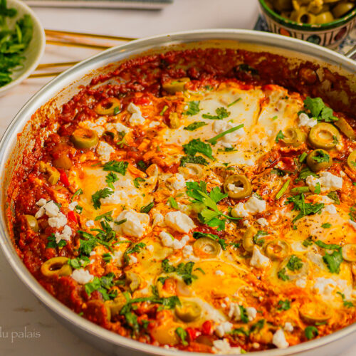 Chakchouka marocaine aux œufs