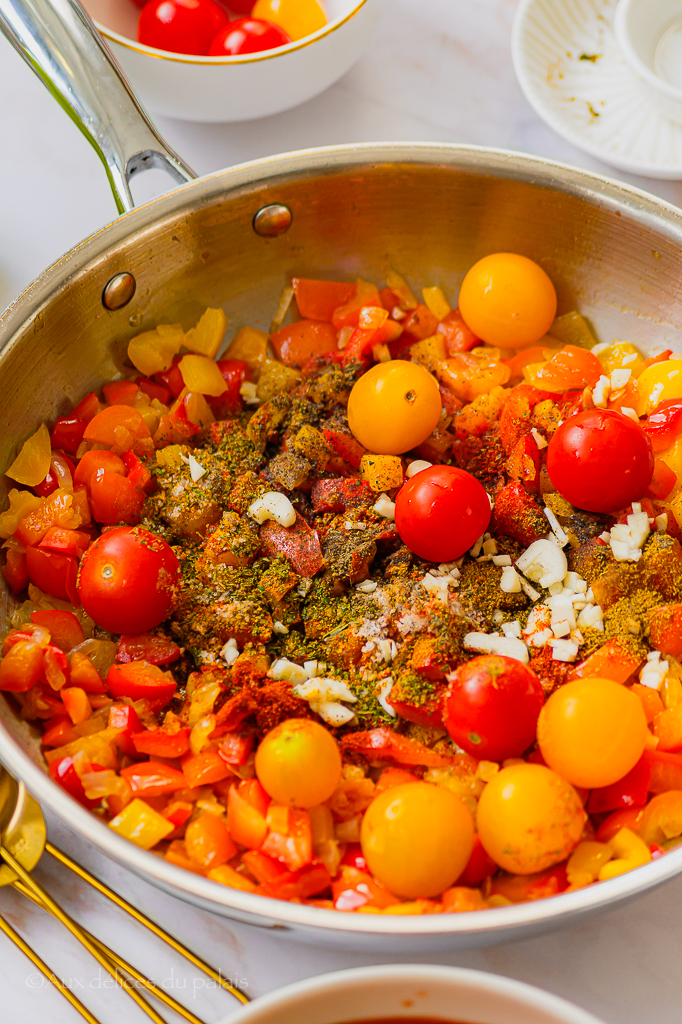 Recette Chakchouka algérienne (facile, rapide)