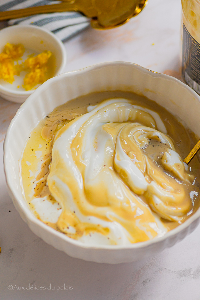 sauce au yaourt tahini