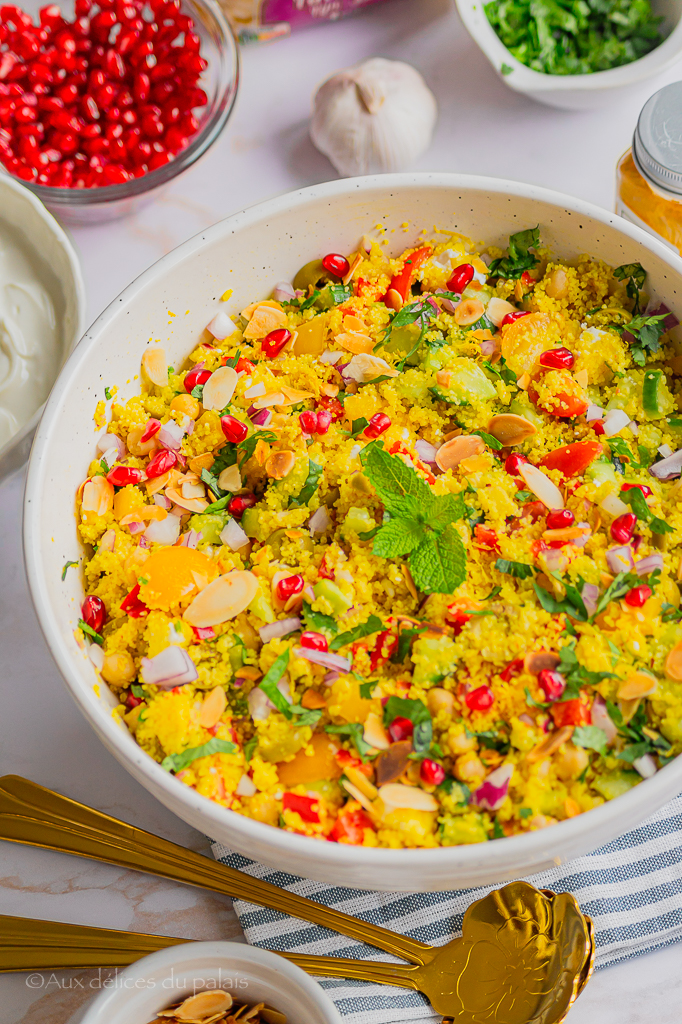 salade de couscous orientale