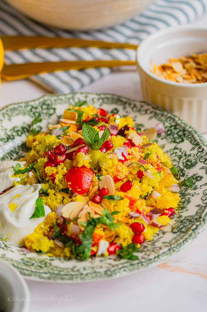 salade de couscous orientale